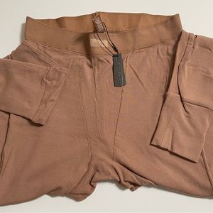 Skims Medium Cotton Ribbed Leggings